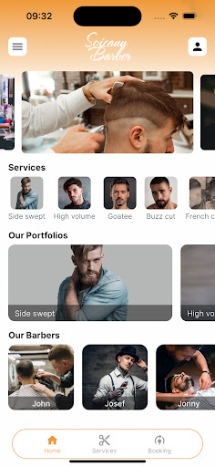 SOI CAU Booking Barber Screenshot 1 - AppWisp.com
