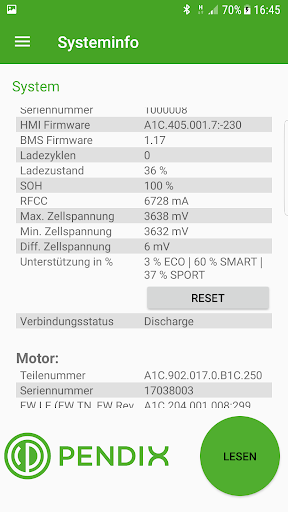 Pendix Service App Screen 3
