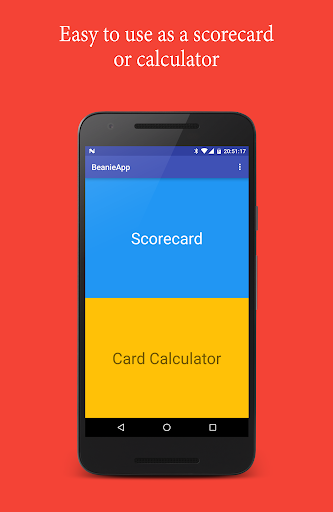 Android application BeanieApp screenshort