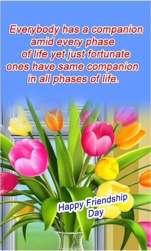 Android application Friendship Flower Wallpapers screenshort