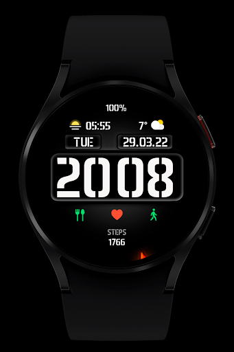 Android application Army Watch Face Wear OS screenshort