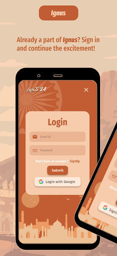 Android application Ignus screenshort