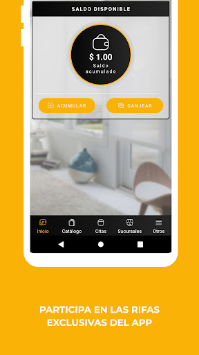 Android application Sunblinds screenshort