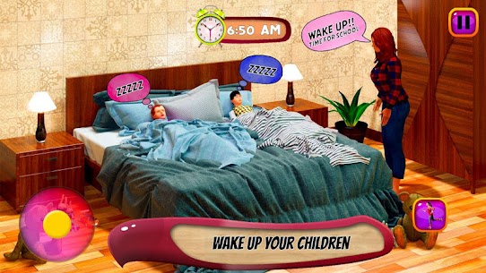 Virtual Mother Life Sim Games MOD + Hack APK Download 4