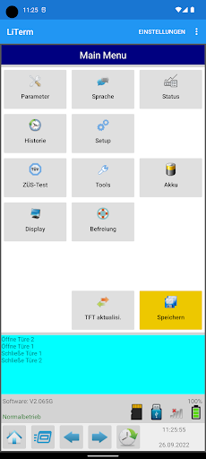 Android application LiTerm screenshort