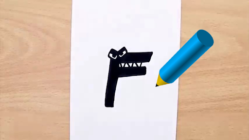 Lore Drawing Alphabet Tutorial Screen 2