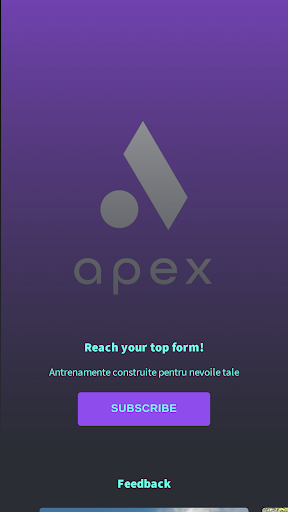 Android application Apex screenshort
