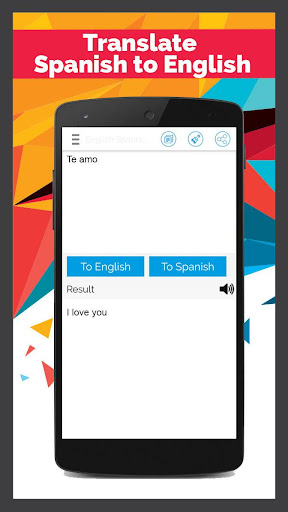Spanish English Translator v279_BestSpanishEnglishTranslator screenshots 1