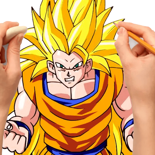 aprender_a_desenhar - Que nota esse Goku merece ❓🤔 Não se esqueça de  compartilha, marcar seus amigos(as) e salvar o post para tentar desenhar  depois ✍👥📩❤ . Goku 😍 . Dragon Ball ❤ .