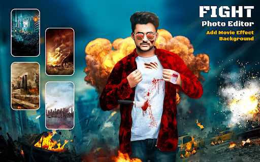 Fight Effect Photo Editor Screen 3