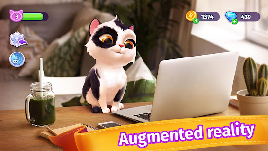 My Cat: My Virtual Pet ud83dudc08 Tamagotchi Pet Simulator 1.1.9 screenshots 9