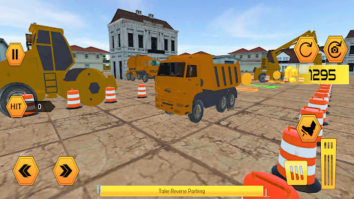 Android application Excavator: Road Construction screenshort