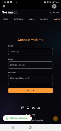 Sosamson App Screenshot 3 - AppWisp.com