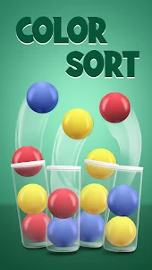 Color Sort:головоломка с мячом