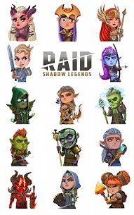 RAID: Shadow Legends WhatsApp Sticker Pack 4