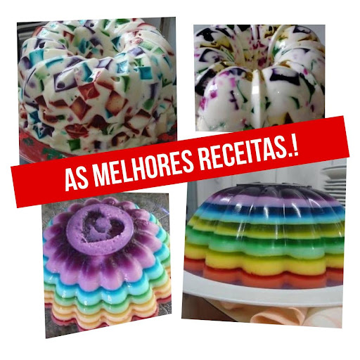 Android application Receitas com gelatina screenshort