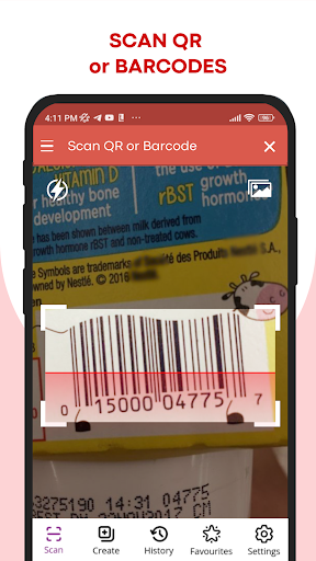 Light Barcode Scanner by Geni Screen 2