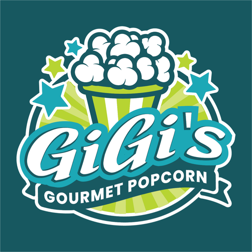 GiGis Gourmet Popcorn logo