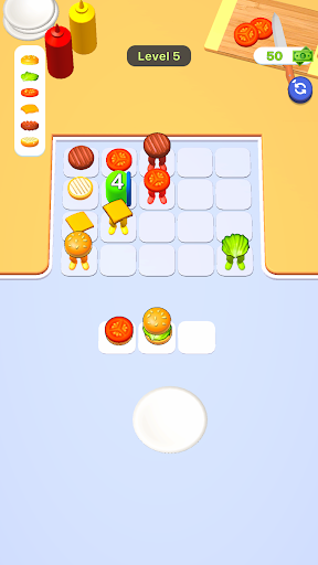 Burger Jam: Cooking Puzzle Screen 2