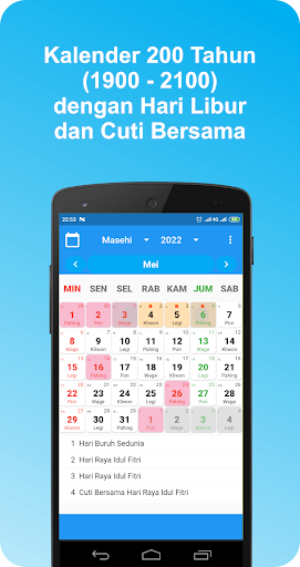 Kalender Indonesia dan Jadwal  Screenshot 1 - AppWisp.com