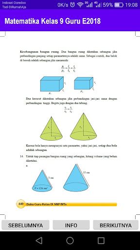 Matematika Kelas 9 Guru E2018