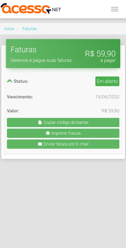 Acesso Net - Assinantes Screen 3