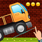 Cover Image of Download Brain Physics Truck Puzzle  APK