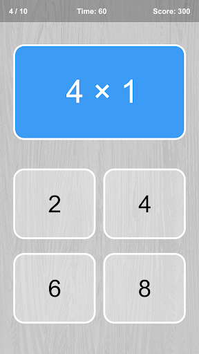 Multiplication Table Game 3.8 screenshots 1
