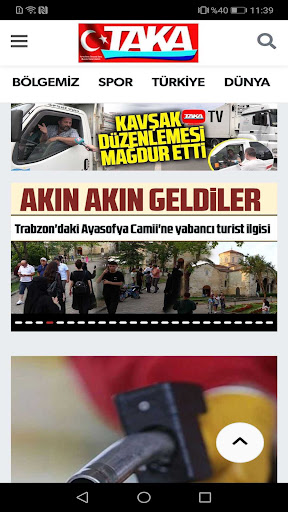Android application Taka Gazetesi screenshort
