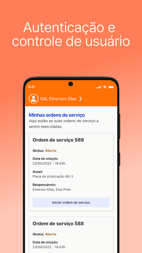 Android application Delfos Inspector screenshort