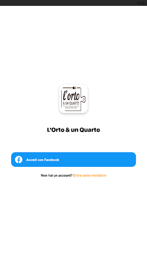 Android application L'Orto & un Quarto screenshort