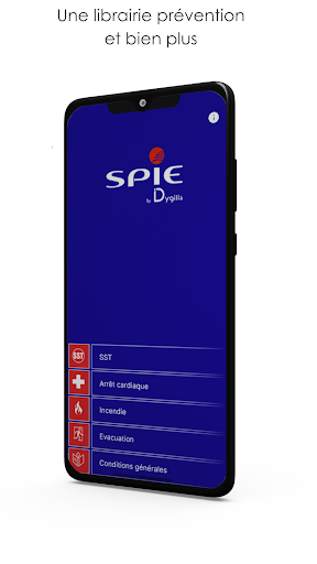 Android application SPIE PREVENTION screenshort