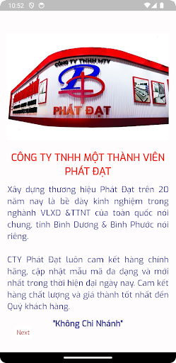 VLXD Phát Đạt Screen 2