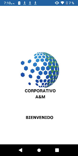 Android application Corporativo A&M screenshort