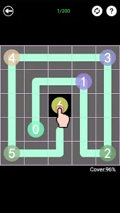 색상 점 연결: 퍼즐 깨기 게임 모음