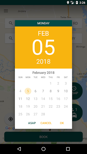 Wodonga Taxis Screen 2