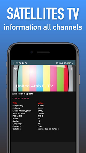 Unıted Arab E. TV Channels Sat Screen 3
