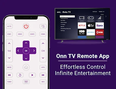 Onn TV Remote for Roku