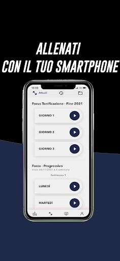 Android application Magro Diego Personal Trainer screenshort