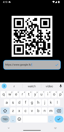 QR code Generator Screen 3