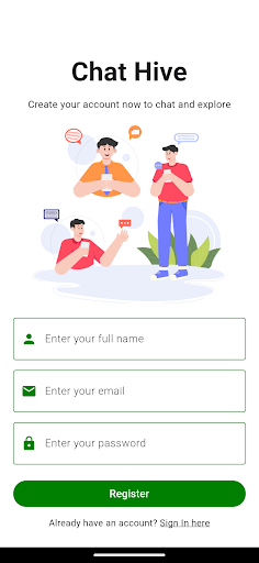 Chat Hive Screen 3