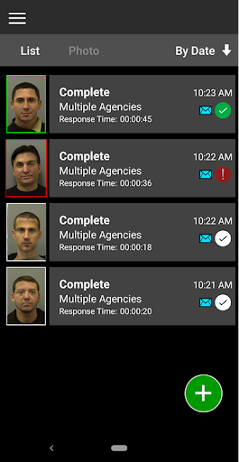 IDEMIA Mobile Biometric Check Screen 2