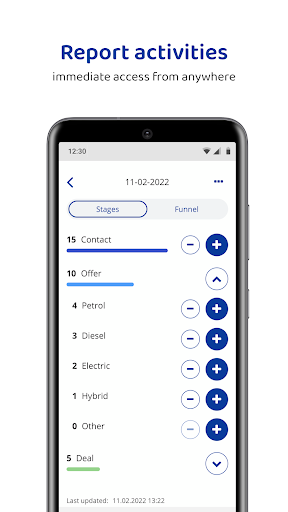 Android application Funneled - Get Retail Data screenshort