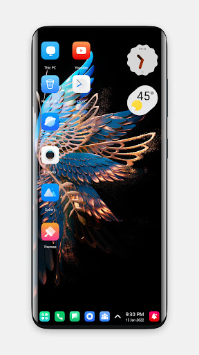Android application Techno Phantom 5 Theme screenshort
