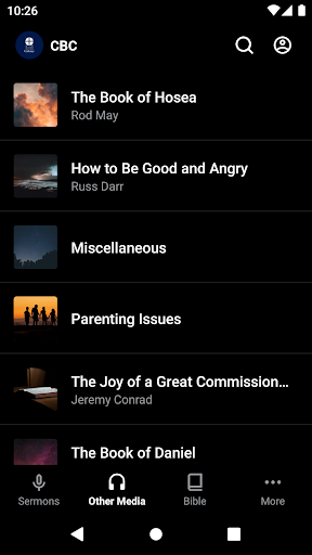 Calvary Bible Church Screen 2