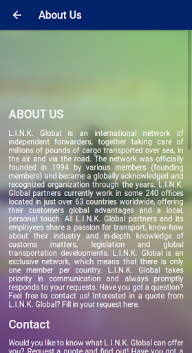 Linkglobal Network Screen 3
