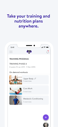 Begin Within Fitness Screen 3
