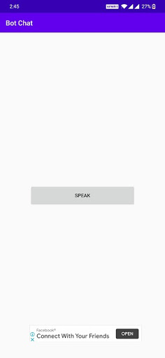 Android application Bot Chat screenshort