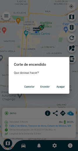Rastreo urbano Screen 3