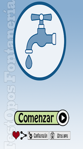Android application TestOpos Fontanería screenshort